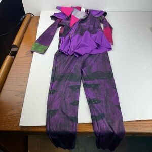 Disney Descendants Mal Costume Girls M 7/8 2 Piece SEE ALL.
